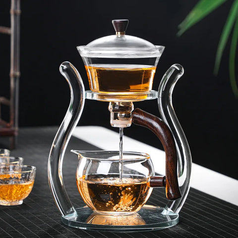 KungFu Ease: Magnetic Glass Tea Set