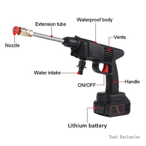 Portable High Pressure Water Gun