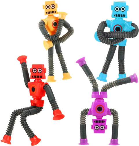 4PCS Robot Toys