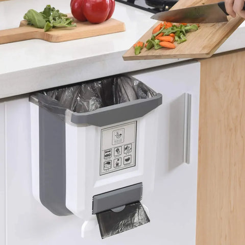 Kitchen Folding Trash Can