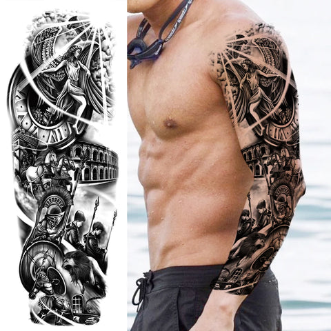 Full Arm Temporary Tattoos