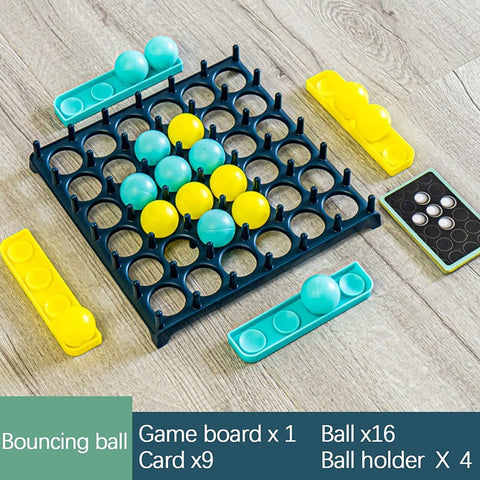 Ball Bounce Challenge: The Interactive Card Board Game