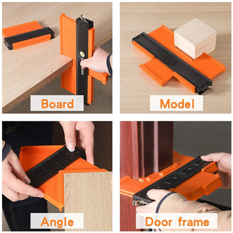 Contour Gauge Lock Ruler