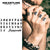 Letters Temporary Tattoo Sticker
