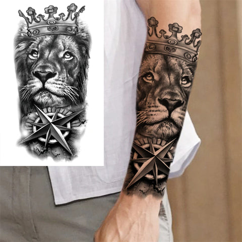 Full Arm Temporary Tattoos