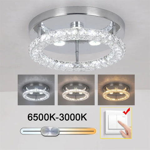 AstraGlow Crystal Chandelier