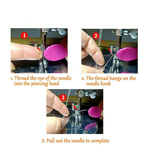 10PCS Needle Threader Tool