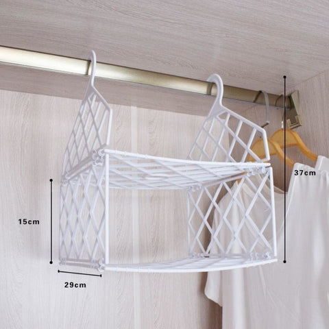 Multilayer Hanging Clothes Shelves