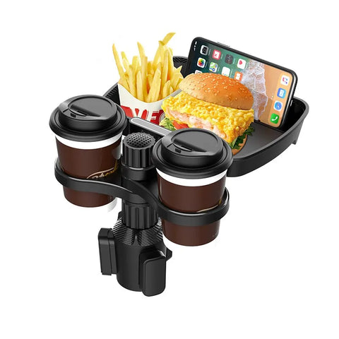 Dual Cup Holder Car Organizer