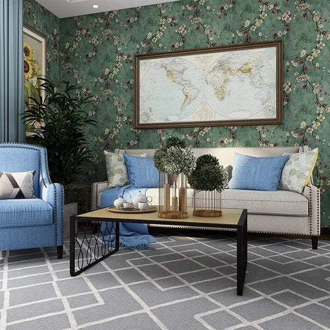 Floral Peel and Stick Wallpapers