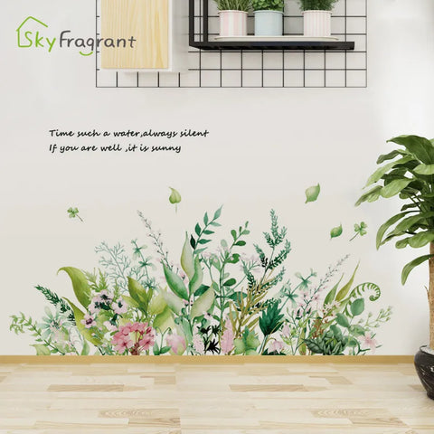 Plants Flowers Wall Sticker