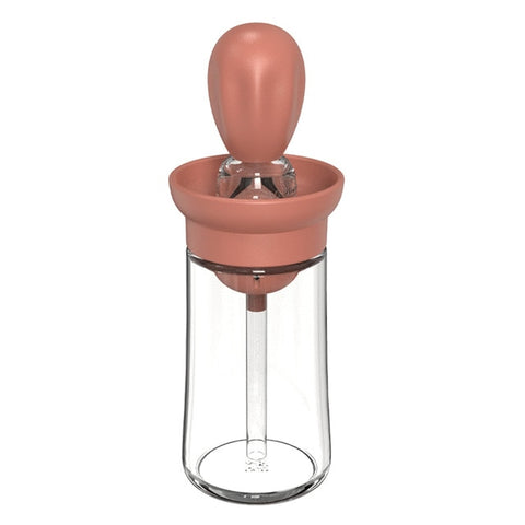 2-in-1 Kitchen Silicone Brush Oil Bottle