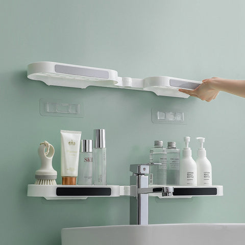 Foldable Bathroom Shelf Rack