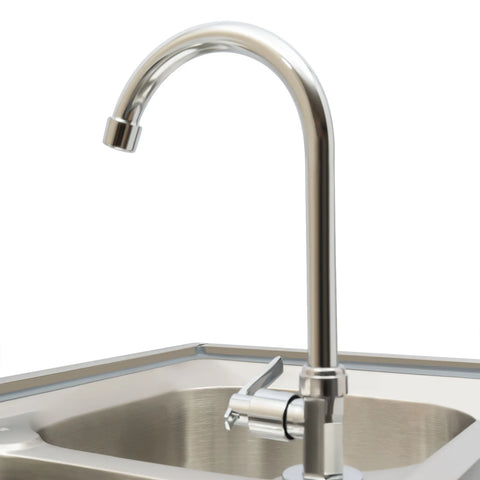 Inox Double Kitchen Sink Stand