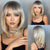 Short to Medium Layered Cut Hair Wig