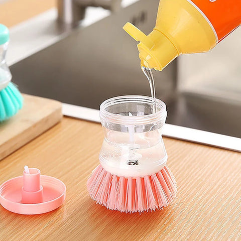 Soap Dispensing Brush