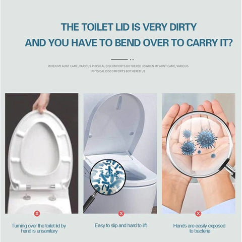 Touch Free Toilet Lid Lifter