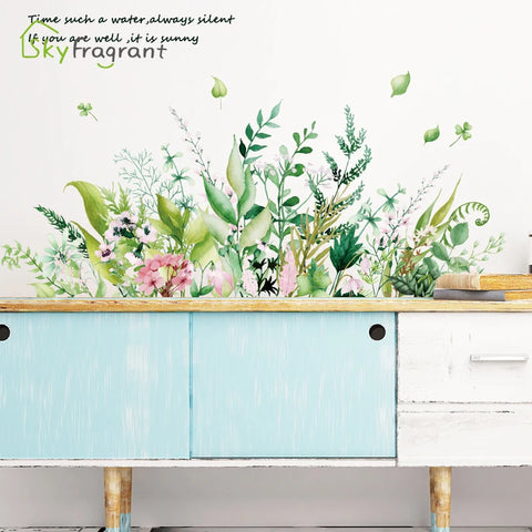 Plants Flowers Wall Sticker