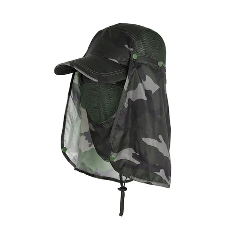 Summer UV Protection Mask Hat