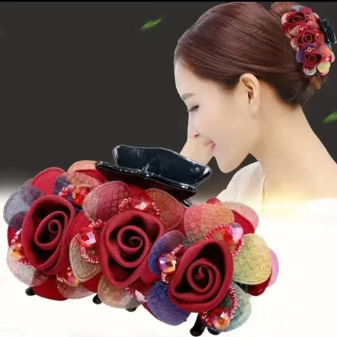 Flower Hair Claw