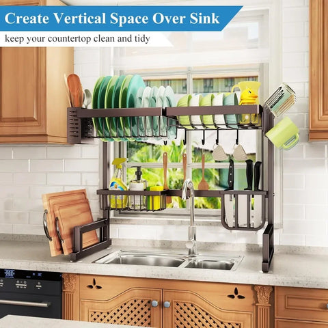 Over The Sink Dish Rack