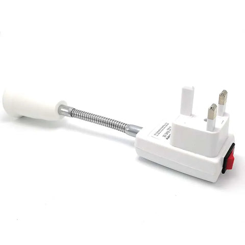 Flexible Lamp Adapter E27 to EU UK US AU Plug