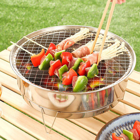 Portable BBQ Grill Tray