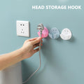 Power Cord Plug Wall Holder Hook