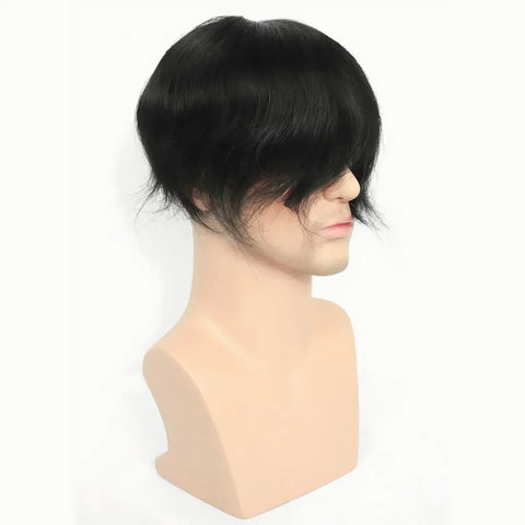 Natural Black Man Hair Wig