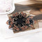 Elegant Rhinestone Flower Hair Clip