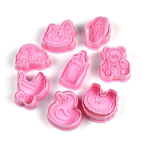 8PCS Babyshower Cookie Cutter