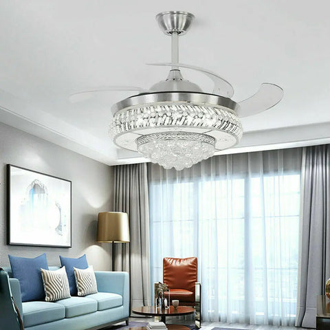 Krysolis Crystal Ceiling Fan