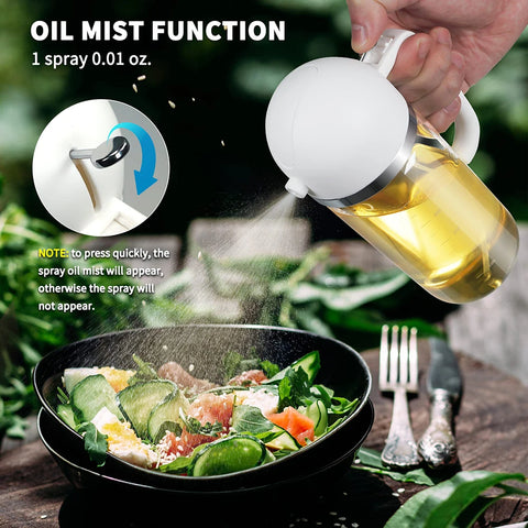 2-In-1 550ML Oil Spray Bottle