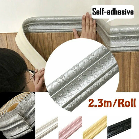 3D Foam Wall Edge Strip