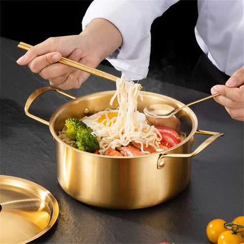 Stainless Steel Ramen Noodle Pot