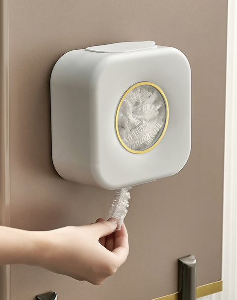 Disposable Plastic Wrap Bag Dispenser Box