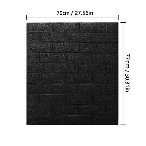 1-10pcs 77cm*70cm 3DWall Sticker