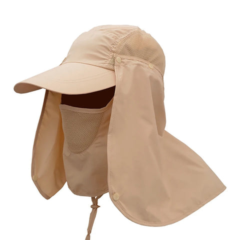 Summer UV Protection Mask Hat