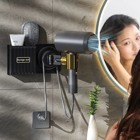 Hair Dryer Holder Organizer