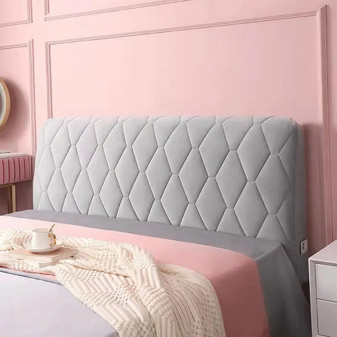 Fleece Bed Headboard Cover