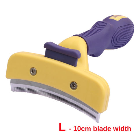 Pet Hair Trimmer Shedder Comb