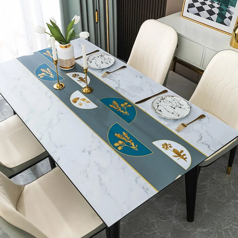 MarbleGuard ProShield: Waterproof Decorative Table Mats