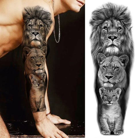 Full Arm Temporary Tattoos