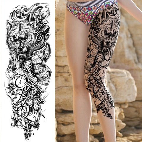 Full Arm Temporary Tattoos