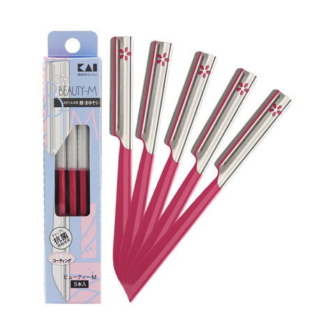 5PCS Japanese Wide Blade Eyebrow Facial Shaver