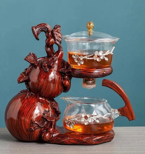 Ancient Harmony: Ming Dynasty Tea Set