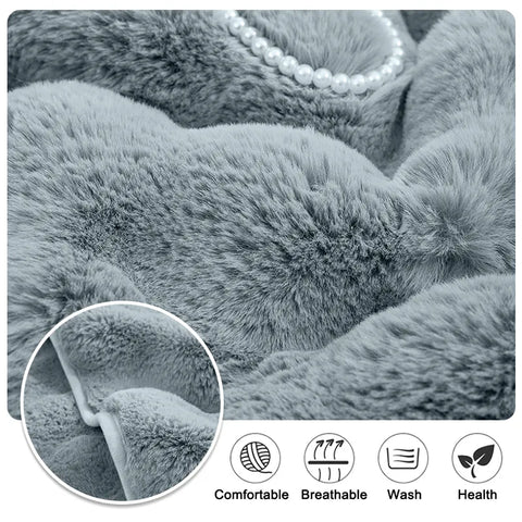 Anti-Slip Plush Sofa Cover