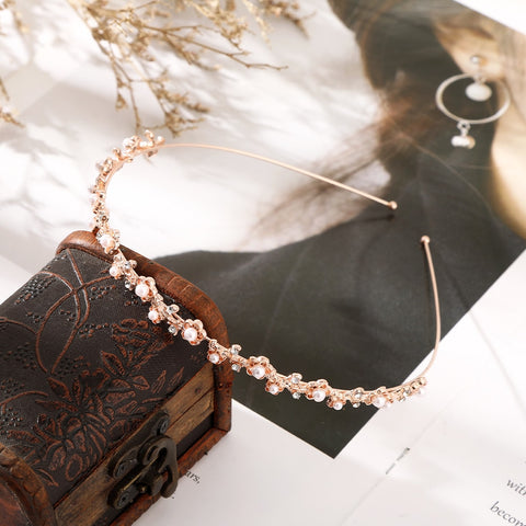 Metal Gold Silver Headband