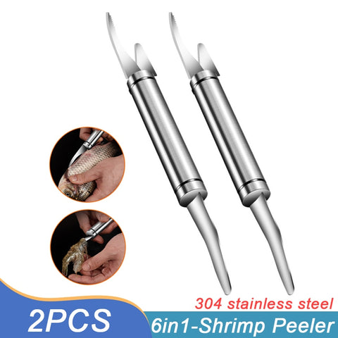 Multifunctional Fish Shrimp Peeler Cut Knife