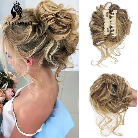 25 Colors Synthetic Curly Hair Claw